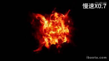 爆炸火焰魔法粒子扩散气波素材